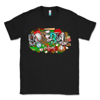 Black baseball vibes Classic Tee - CowhideDigitalArt