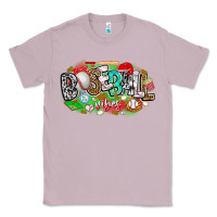 Lilac baseball vibes Classic Tee - CowhideDigitalArt