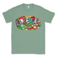 Sage baseball vibes Classic Tee - CowhideDigitalArt
