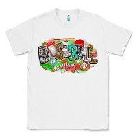White baseball vibes Classic Tee - CowhideDigitalArt