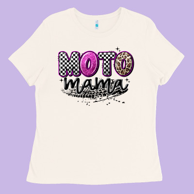 Moto Mama Ladies Tee Designed By Artiststas