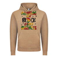 Vintage Coffee minding my black owned business Vintage Hoodie - MaliasSmallBusiness