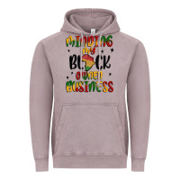 Vintage Zinc minding my black owned business Vintage Hoodie - MaliasSmallBusiness