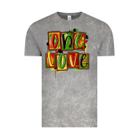 Cloud Rock one love juneteenth Vintage Tee - MaliasSmallBusiness