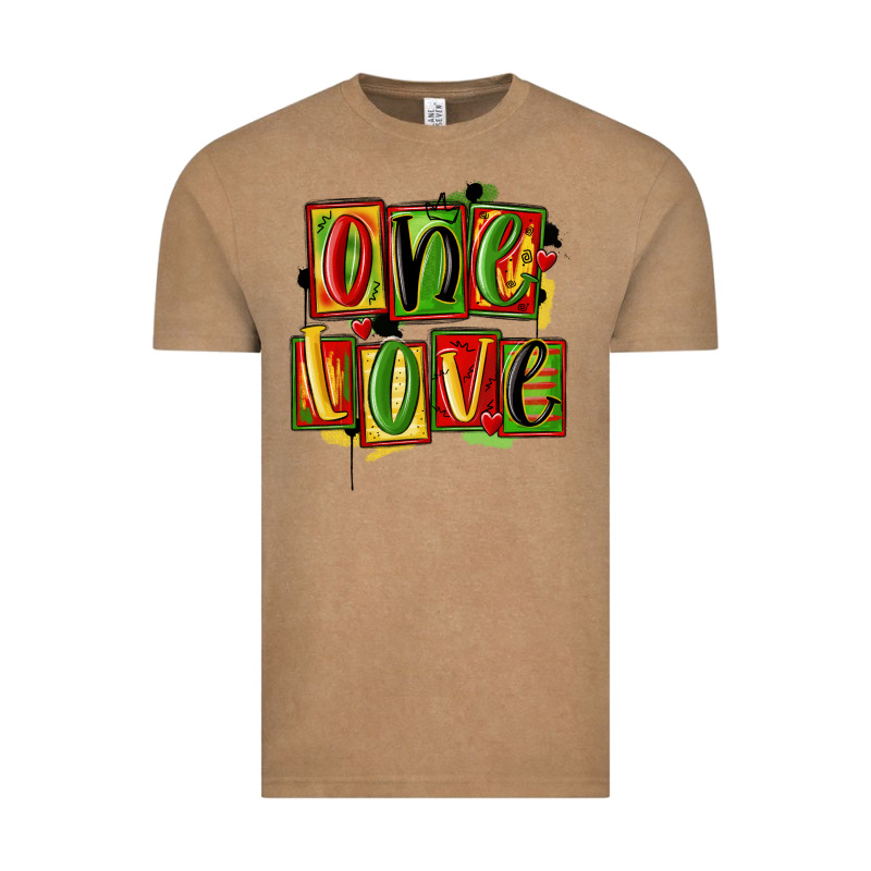 One Love Juneteenth Vintage Tee by MaliasSmallBusiness | Teevron
