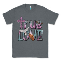 Charcoal Heather true love Classic Tee - NancyCooperArtShop