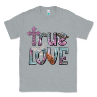 Heather Grey true love Classic Tee - NancyCooperArtShop