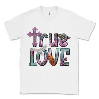 White true love Classic Tee - NancyCooperArtShop