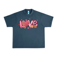 Love Mexican Conchas Valentines Day Urban Heavy Tee | Teevron