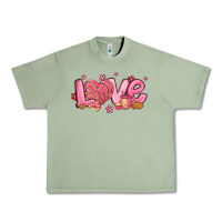 Oil Green love mexican conchas valentines day Urban Heavy Tee - MaliasSmallBusiness