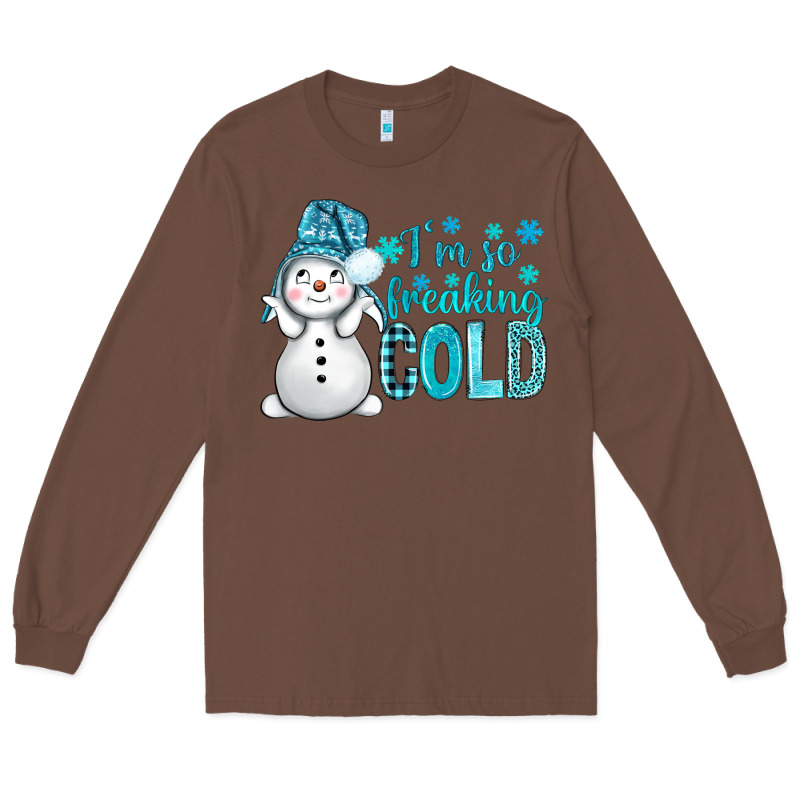 I'm So Freaking Cold Bbs Long Sleeve Tee by BundleAndBundleShop | Teevron