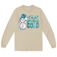 Mushroom i'm so freaking cold bbs Long Sleeve Tee - BundleAndBundleShop