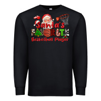 Black santas favorite basketball player Premium Sweatshirt - CowGirlArtShop