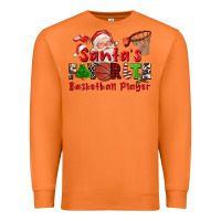 Carrot santas favorite basketball player Premium Sweatshirt - CowGirlArtShop