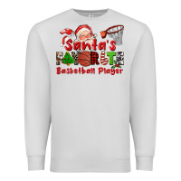 Dove Grey santas favorite basketball player Premium Sweatshirt - CowGirlArtShop