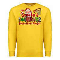 Lemon santas favorite basketball player Premium Sweatshirt - CowGirlArtShop