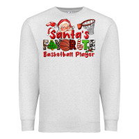 Oatmeal Heather santas favorite basketball player Premium Sweatshirt - CowGirlArtShop