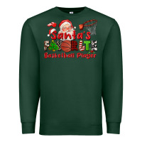 Sports Green santas favorite basketball player Premium Sweatshirt - CowGirlArtShop
