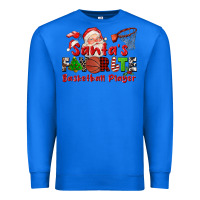 True Royal santas favorite basketball player Premium Sweatshirt - CowGirlArtShop