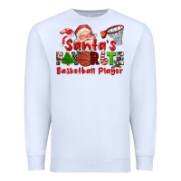 White santas favorite basketball player Premium Sweatshirt - CowGirlArtShop