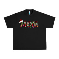 Black christmas mom Urban Heavy Tee - AdoDesignShop