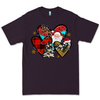 Plum Christmas heart Premium Tee - JahusDesignShop