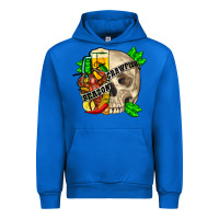 Cobalt skull crawfish season Urban Hoodie - FaDigitalArtStudio
