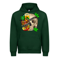 Forest Green skull crawfish season Urban Hoodie - FaDigitalArtStudio