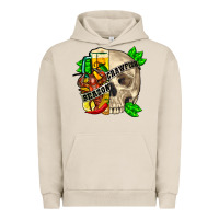 Pigment French Oak skull crawfish season Urban Hoodie - FaDigitalArtStudio