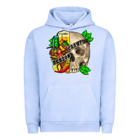 Pigment Grape Ice skull crawfish season Urban Hoodie - FaDigitalArtStudio