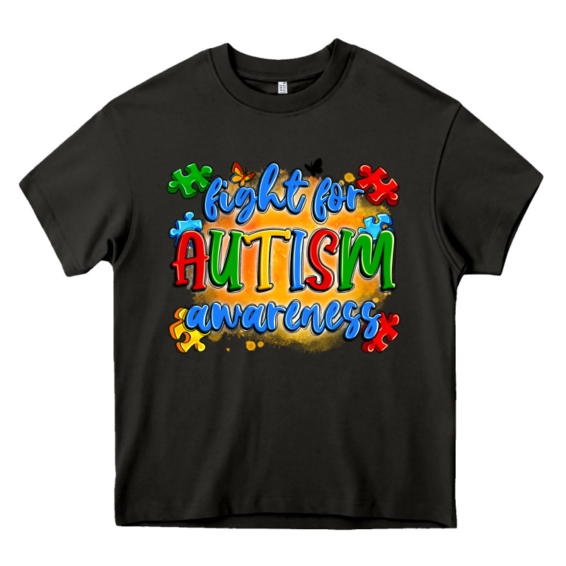 Fight For Autism Awareness Heavy Core Tee by Artiststas | Teevron