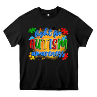 Black fight for autism awareness Heavy Core Tee - Artiststas