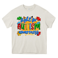 Cream fight for autism awareness Heavy Core Tee - Artiststas