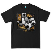 Black leopard soccer texas map Premium Tee - Jasminsmagicworld