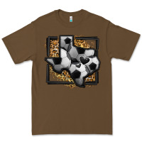 Cacao leopard soccer texas map Premium Tee - Jasminsmagicworld