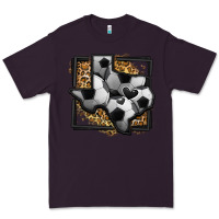 Plum leopard soccer texas map Premium Tee - Jasminsmagicworld