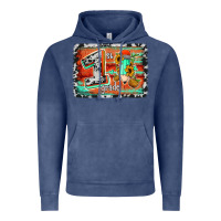 Vintage Denim western back to school 1st grade Vintage Hoodie - Jasminsmagicworld
