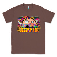 Chestnut trippy hippie Classic Tee - NancyCooperArtShop
