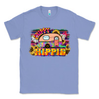 Colony Blue trippy hippie Classic Tee - NancyCooperArtShop