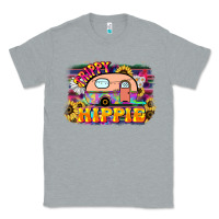 Heather Grey trippy hippie Classic Tee - NancyCooperArtShop