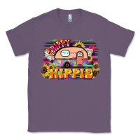 Lavender trippy hippie Classic Tee - NancyCooperArtShop
