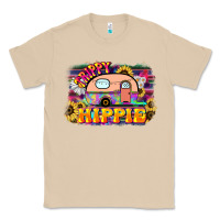 Mushroom trippy hippie Classic Tee - NancyCooperArtShop