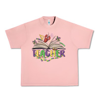 Salmon teacher mardi gras Urban Heavy Tee - MaliasSmallBusiness
