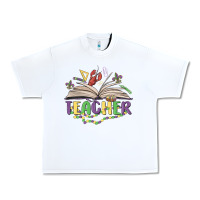 White teacher mardi gras Urban Heavy Tee - MaliasSmallBusiness