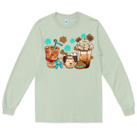 Matcha dog coffee cups with  food container bbs Long Sleeve Tee - BundleAndBundleShop