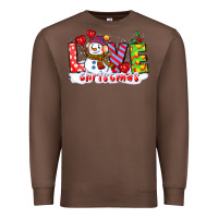 Chestnut love christmas snowman Premium Sweatshirt - CowGirlArtShop