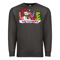 Smoke love christmas snowman Premium Sweatshirt - CowGirlArtShop