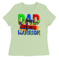 Matcha dad of a warrior Ladies Tee - AdoDesignShop