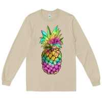 Mushroom tie dye pineapple Long Sleeve Tee - JahusDesignShop