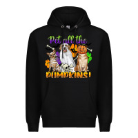 Black pet all the pumpkins Premium Hoodie - CowGirlArtShop